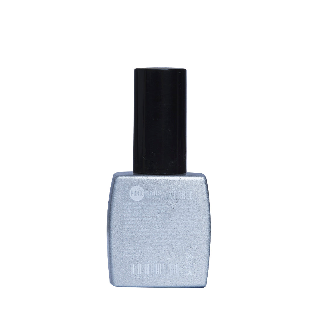 OVERGEL PLATA CON GLITTER 12ml #104