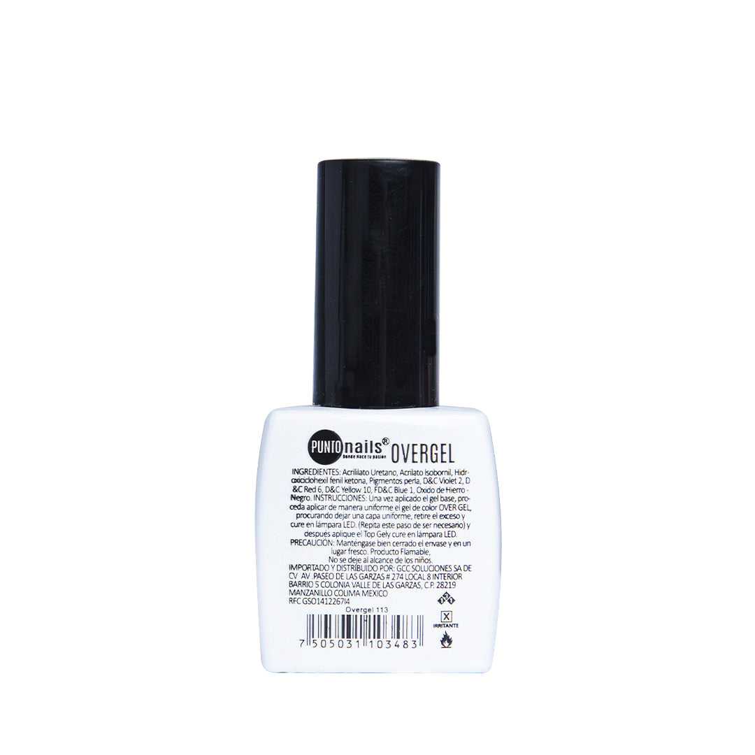 OVERGEL BLANCO NACARADO 12ml #113