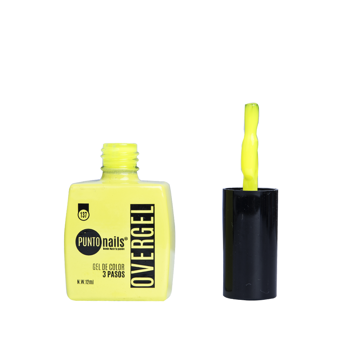 OVERGEL NEON AMARILLO 12ml #137