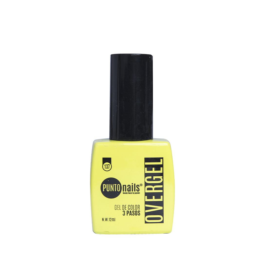 OVERGEL NEON AMARILLO 12ml #137