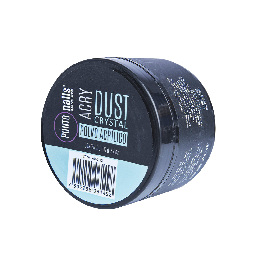 DUST POLVO ACRILICO CRYSTAL 112 GR 4OZ