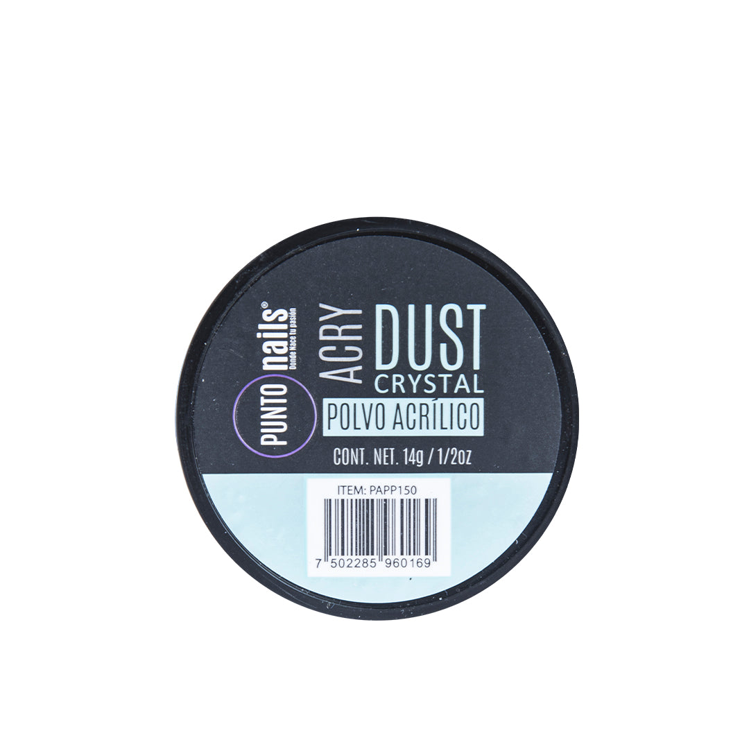 DUST POLVO ACRILICO CRYSTAL 14 GR 1/2 OZ