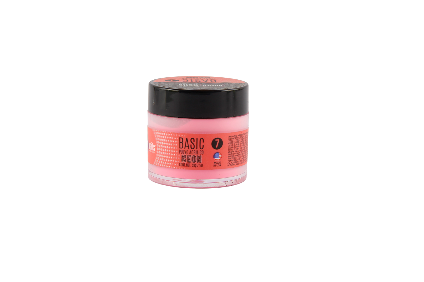 POLVO BASIC 7 1 OZ ROSA NEON