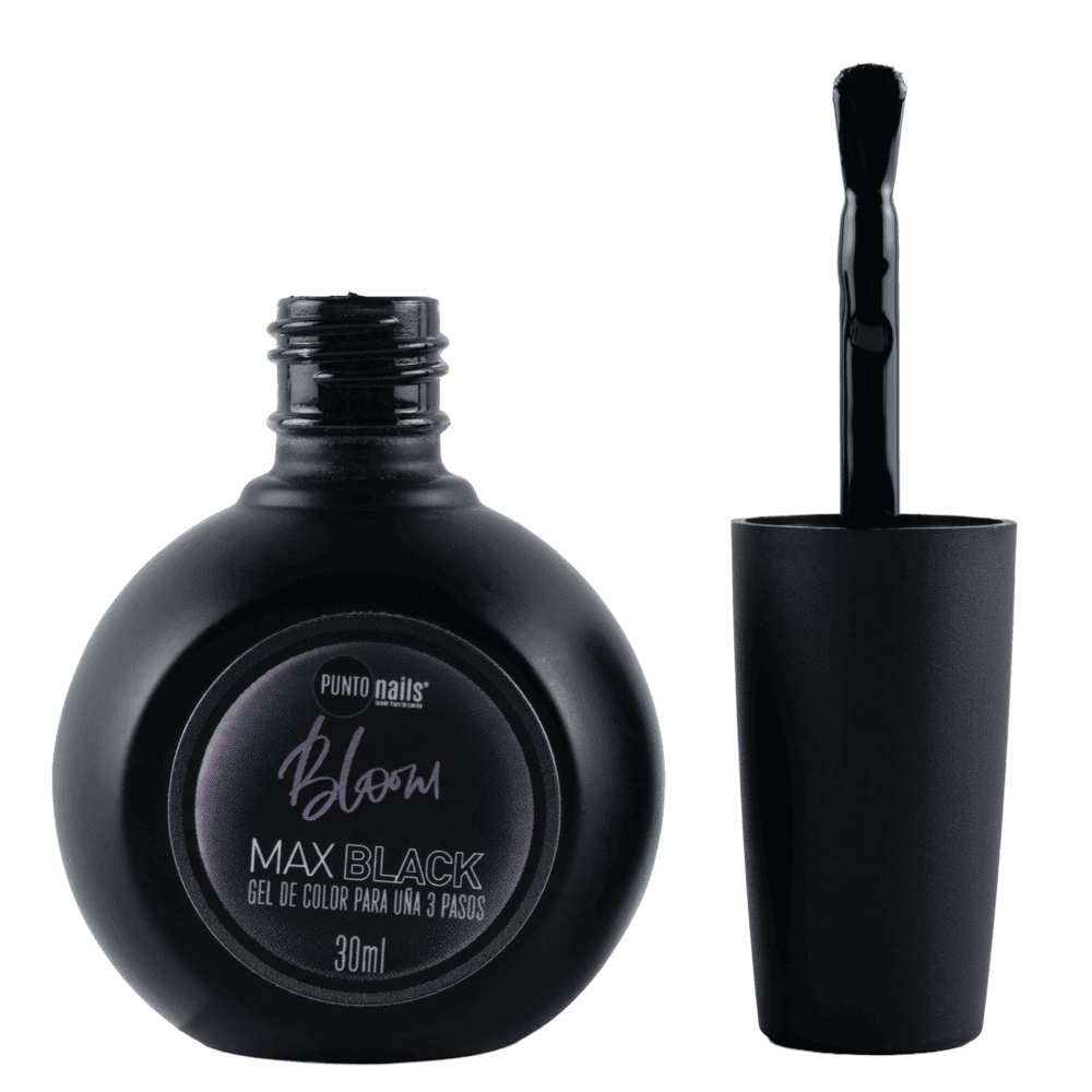 Punto Nails Bloom Max Black 30 ml gel de color