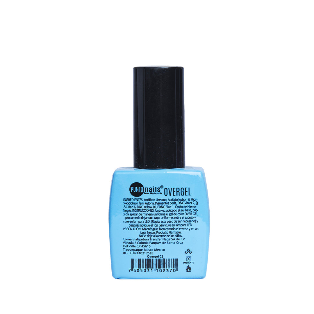 OVERGEL AZUL OCEANO 12ml #2