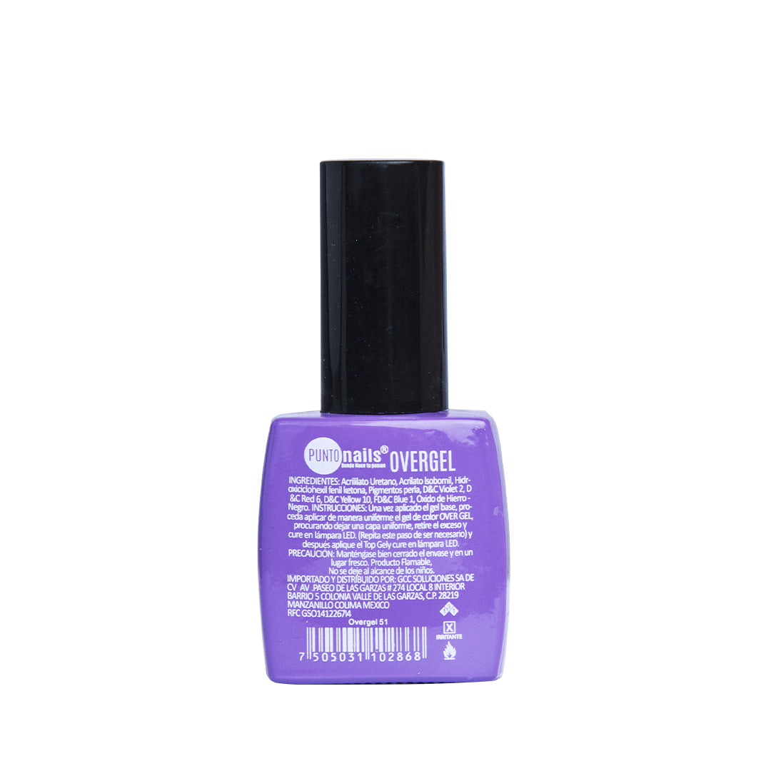 OVERGEL AMATISTA 12ml #51
