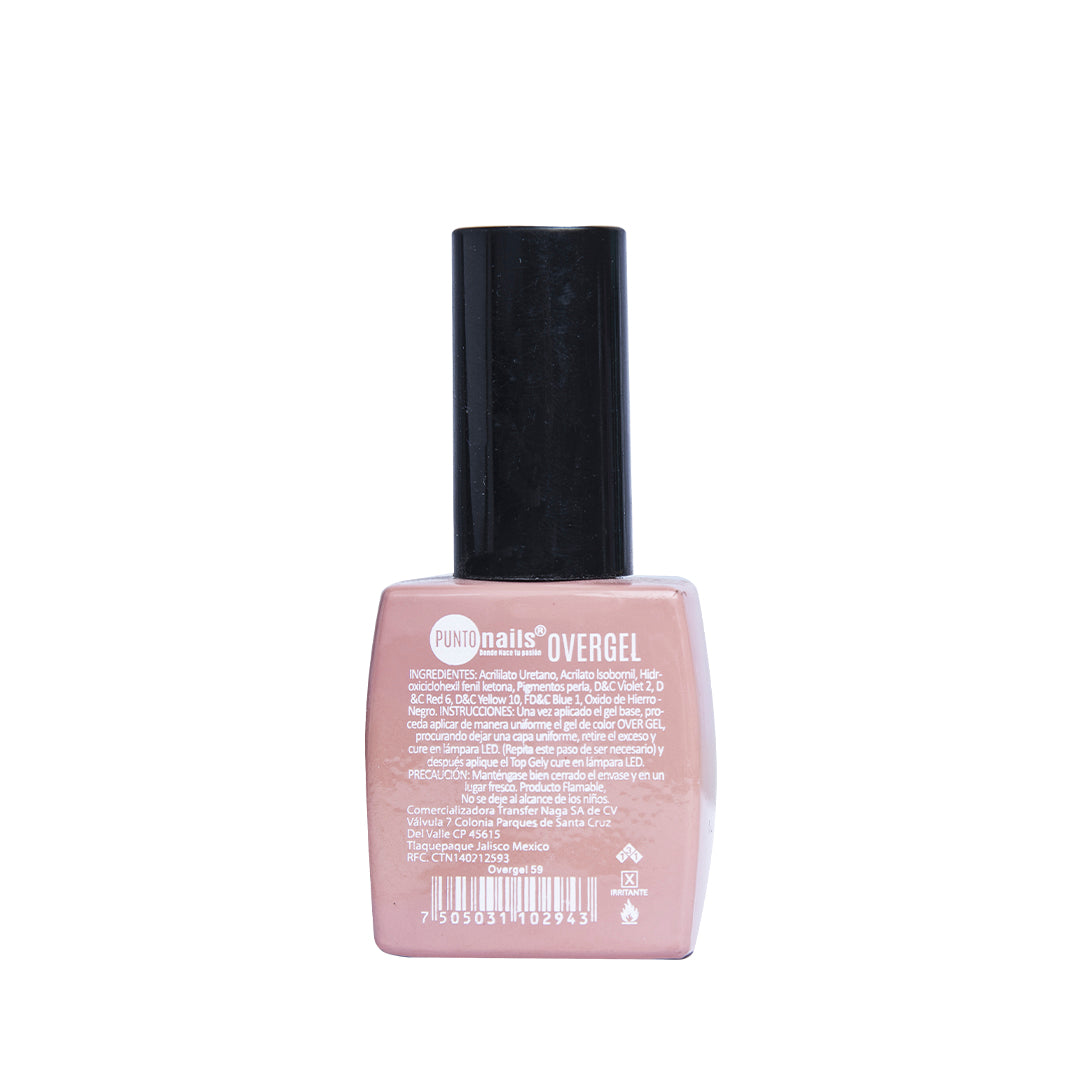OVERGEL NUDE CAMEL 12ml #59
