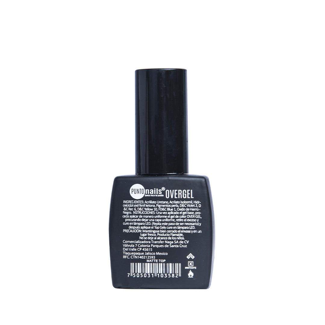 OVERGEL TOP MATTE 12ml