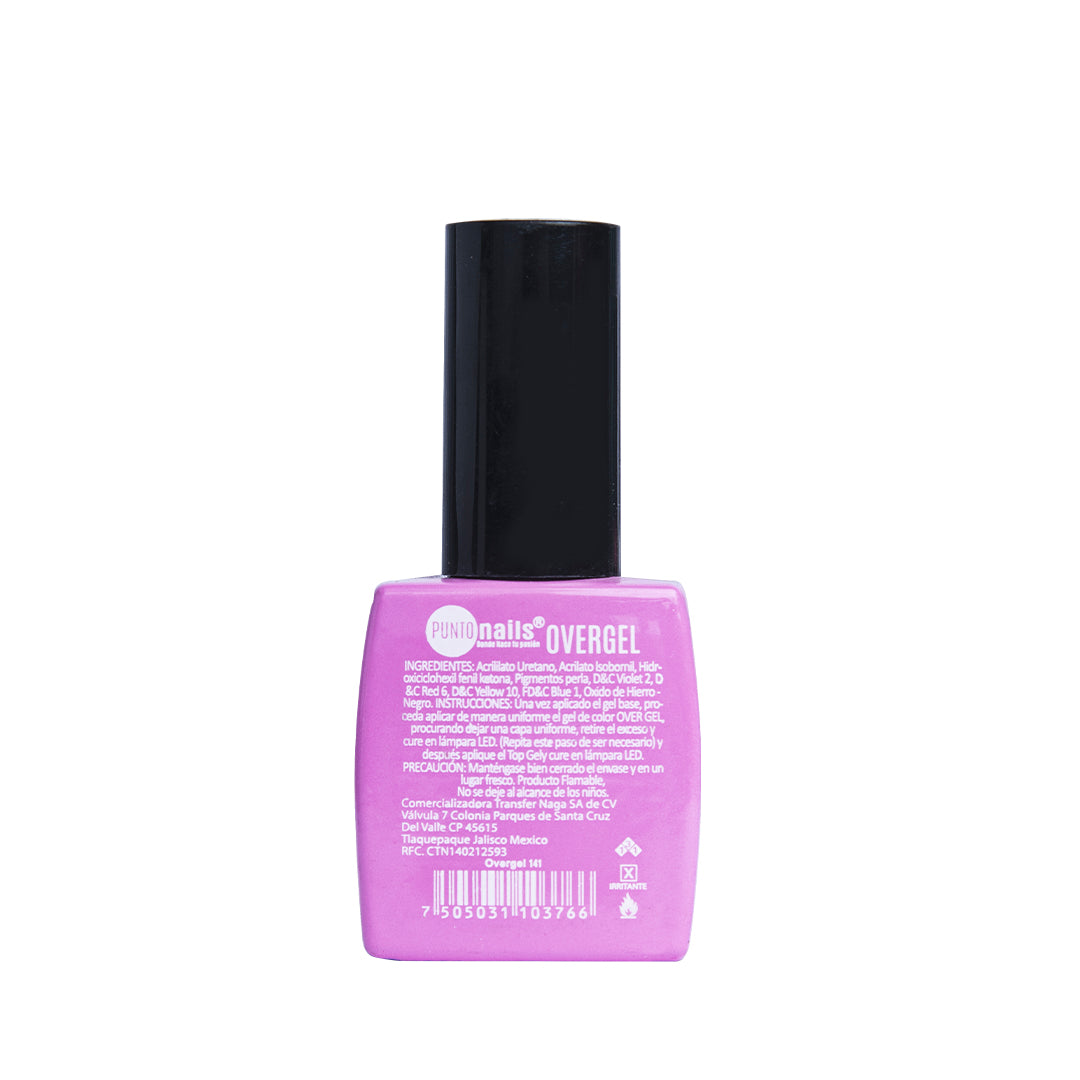 OVERGEL PETALO DE ROSA 12 ML #141