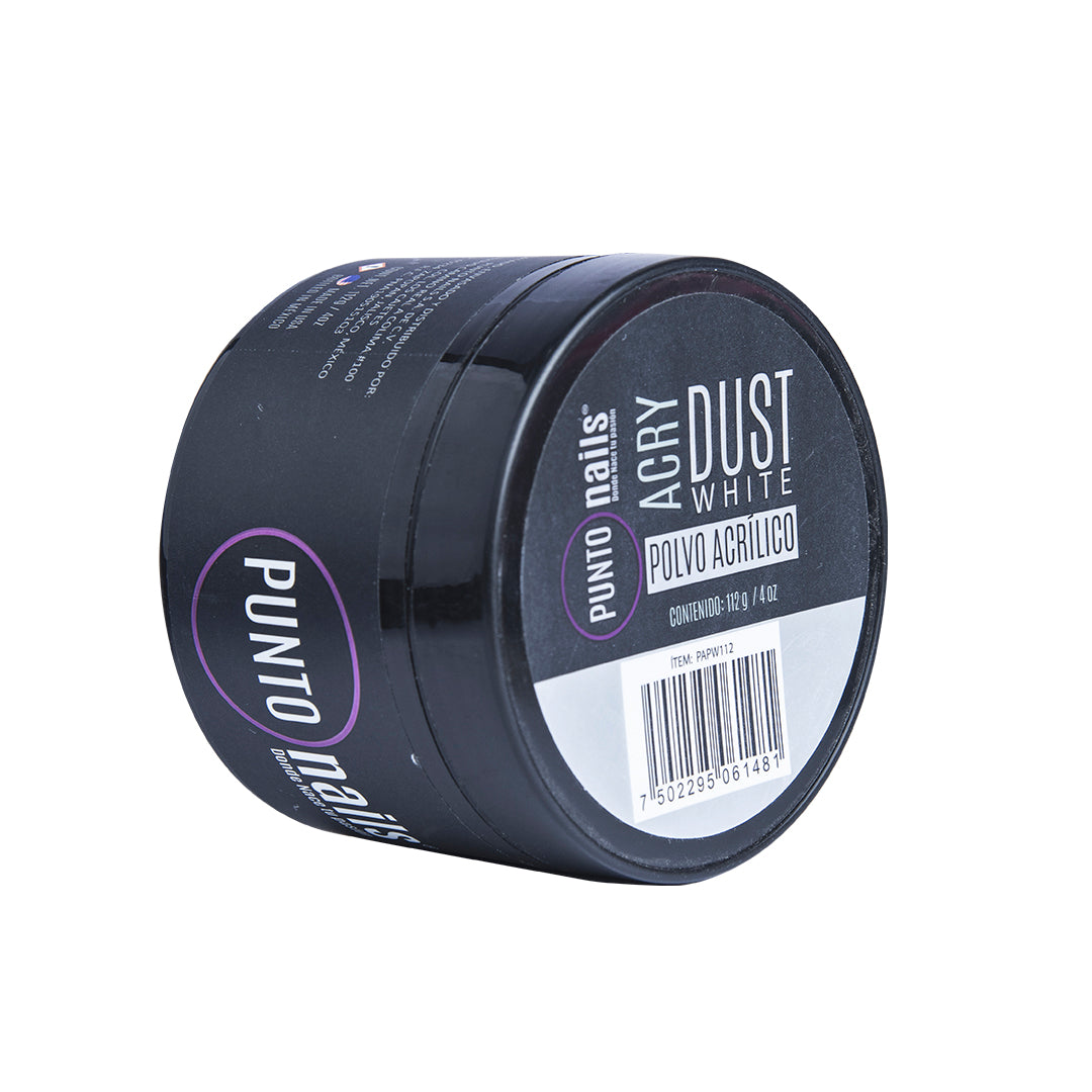 DUST POLVO ACRILICO WHITE 112 GR 4OZ
