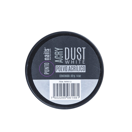 DUST POLVO ACRILICO WHITE 112 GR 4OZ