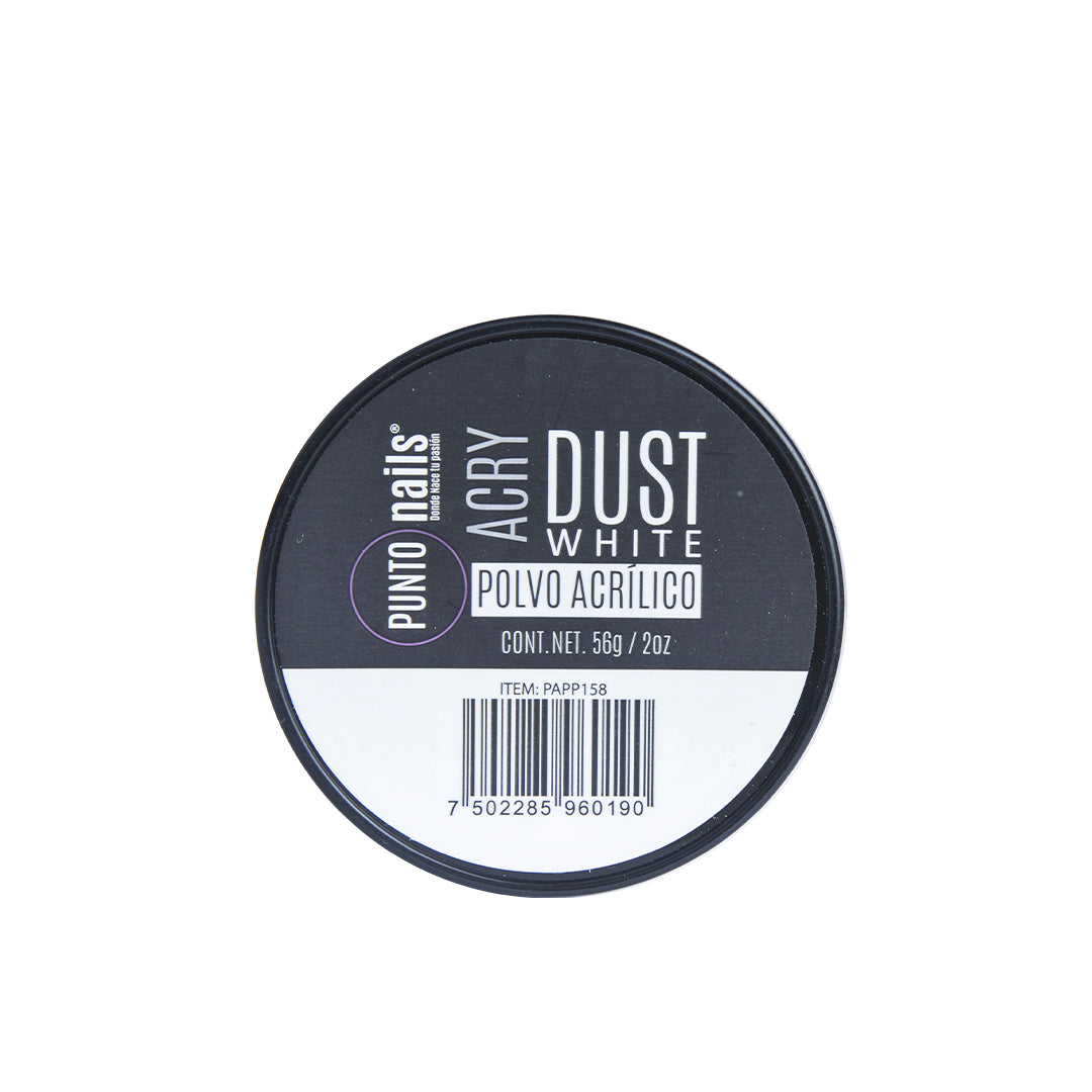 DUST POLVO ACRILICO WHITE 56 GR 2 OZ
