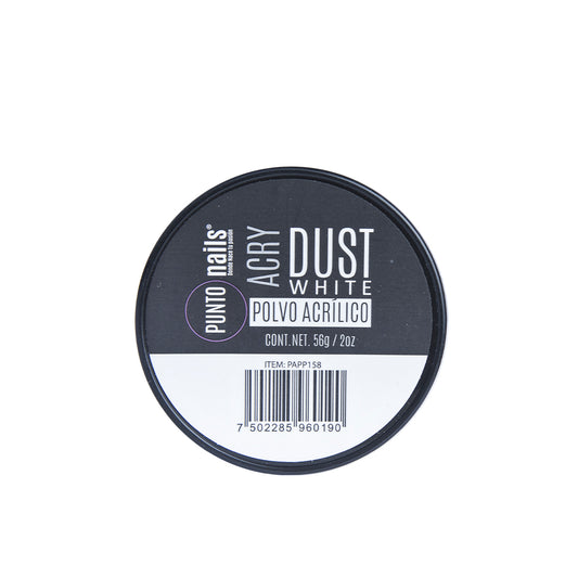 DUST POLVO ACRILICO WHITE 56 GR 2 OZ