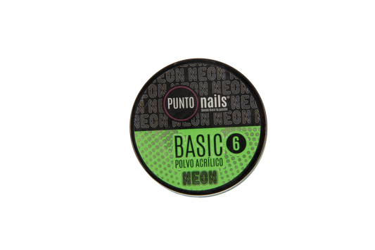 POLVO BASIC 6 1OZ VERDE NEON