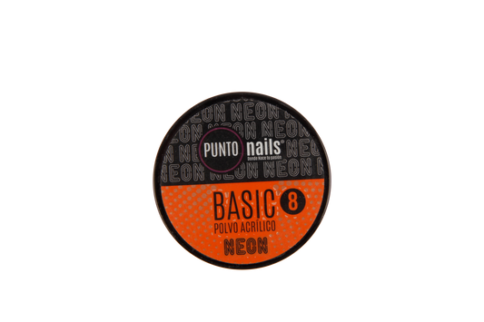 POLVO BASIC 8 1OZ NARANJA NEON