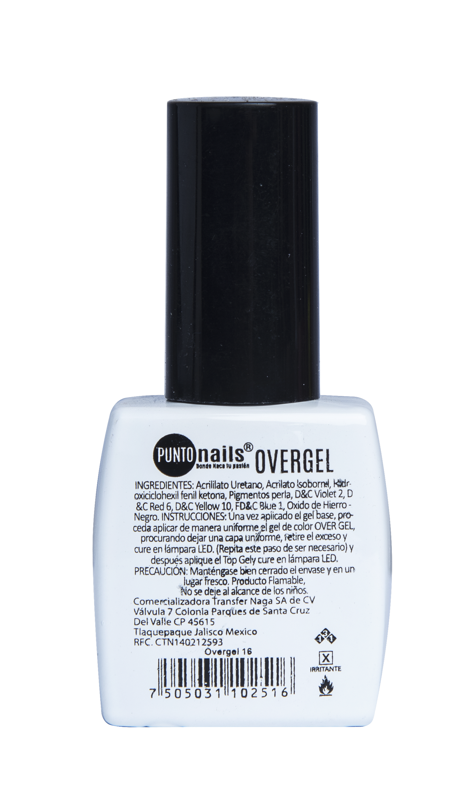 OVERGEL BLANCO NIEVE 12ml #16