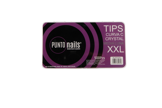 XXL CURVA C 500 PCS CLEAR