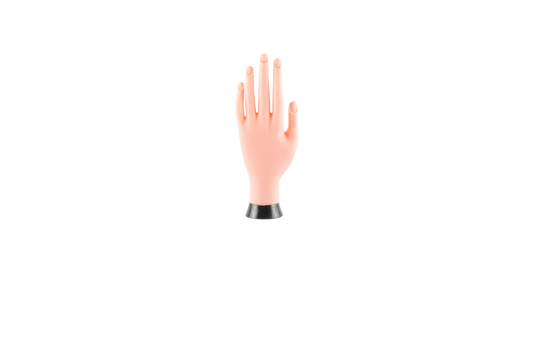 MANO DE PRACTICA SIN UÑA