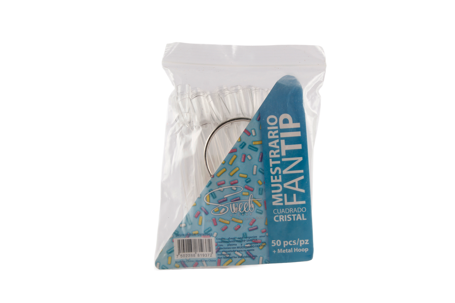 MUESTRARIO DE TIPS #50 CRISTAL